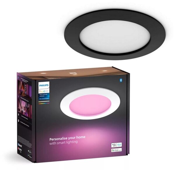 Philips - LED RGBW Stmívatelné koupelnové svítidlo Hue SLIM LED/12W/230V IP44