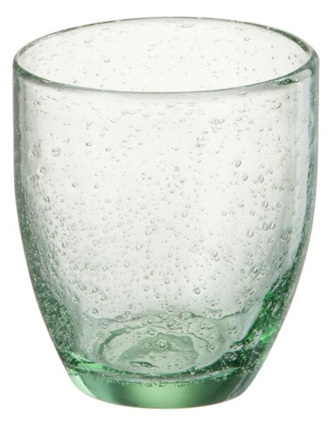 Zelená sklenice J-line Lina 340 ml