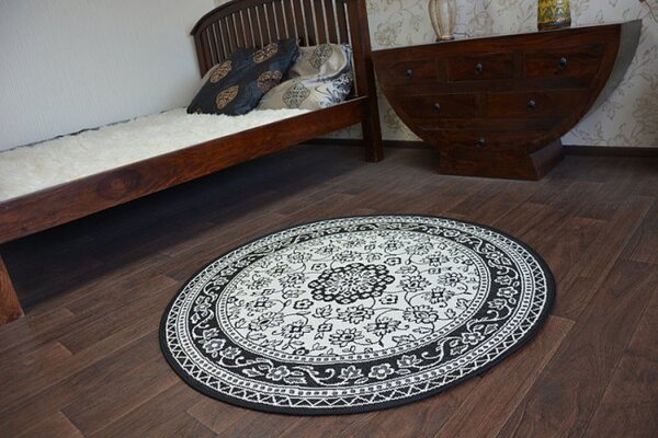 Koberec SIZAL FLAT kruh 48691/690 Vitráž