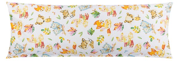 BELLATEX POVLAK na relaxační polštář Oranžová, Modrá, Bílá 45x120 cm