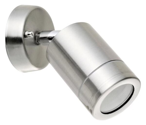 Venkovní nástěnné svítidlo OLIMP 2 1xGU10/8W/230V IP44 nerez