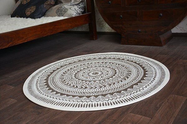 Koberec kruh SIZAL FLAT 48695/768