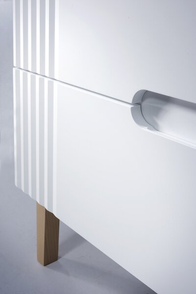 Koupelnová skříňka s umyvadlem FIJI White U80/1 | 80 cm