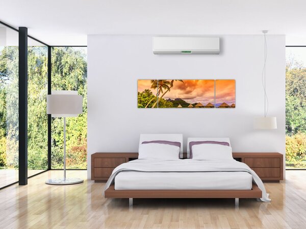 Obraz - Ostrov Bora Bora (170x50 cm)