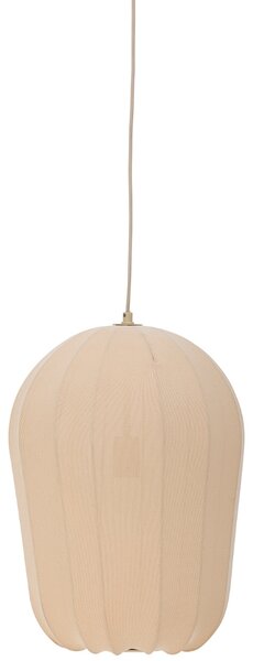 Bloomingville Béžové závěsné světlo Naluna 42 cm