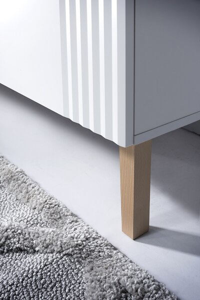 Koupelnová skříňka s umyvadlem FIJI White U80/1 | 80 cm