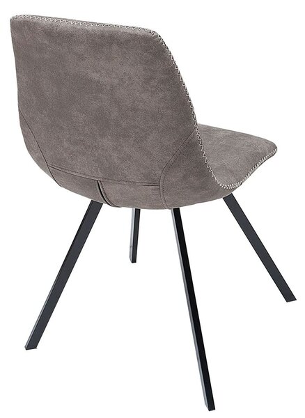Designová židle Amsterdam Retro antique šedá