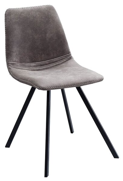 Designová židle Amsterdam Retro antique šedá