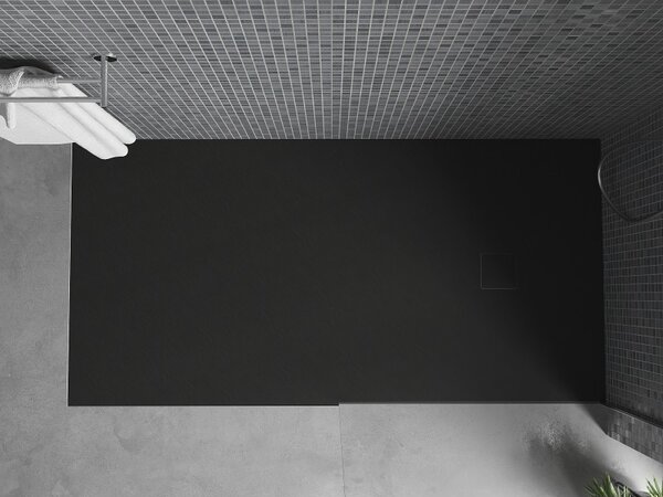 Mexen Bert, SMC obdélníková sprchová vanička 150 x 70 cm, černá, 4K707015
