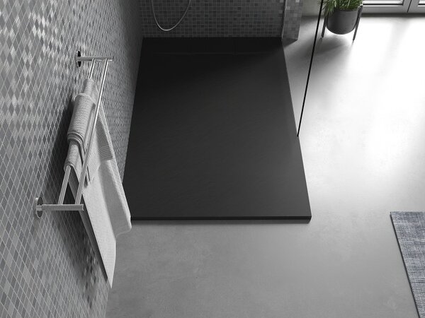 Mexen Otto, SMC obdélníková sprchová vanička 140 x 70 cm, černá, 4N707014