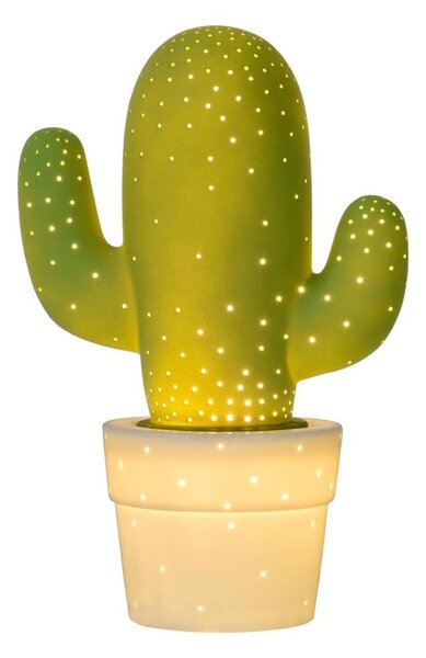 Lucide 13513/01/33 - Stolní lampa CACTUS 1xE14/25W/230V zelená