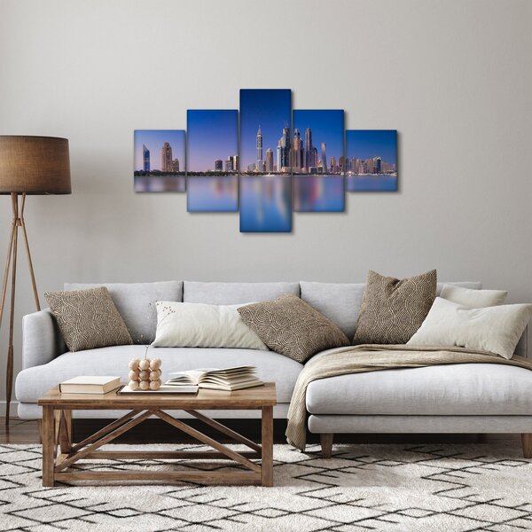 Obraz mrakodrapů (125x70 cm)