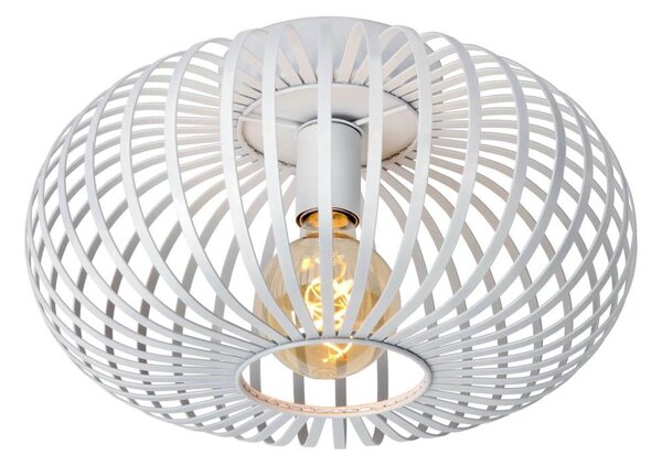 Lucide 78174/40/31 - Stropní svítidlo MANUELA 1xE27/60W/230V pr. 39,5 cm bílá