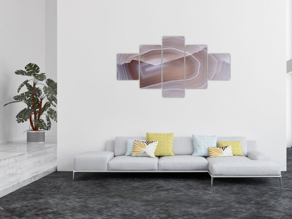 Obraz - Mramorový achát (125x70 cm)