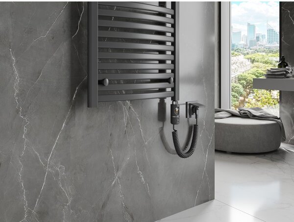 Mexen Helios, elektrické topné těleso 1800 x 600 mm, 900 W, antracitová, W103-1800-600-2900-66