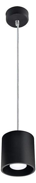 Sollux SL.0051 - Lustr na lanku ORBIS 1 1xGU10/40W/230V černá