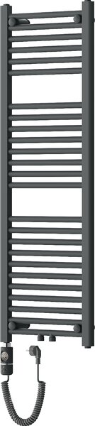 Mexen Mars, elektrické topné těleso 1200 x 400 mm, 600 W, antracitová, W110-1200-400-2600-66
