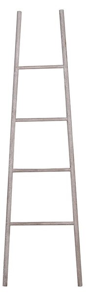 Stylový dekorační žebřík z masivu v bílé barvě 170 cm