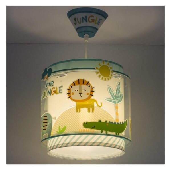 Dalber D-76112 - Dětský lustr MY LITTLE JUNGLE 1xE27/15W/230V