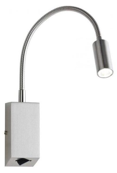 Redo 01-1195 - LED Flexibilní lampička HELLO LED/3W/230V chrom