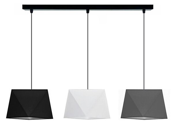 Lustr na lanku DIAMENT 3xE27/60W/230V
