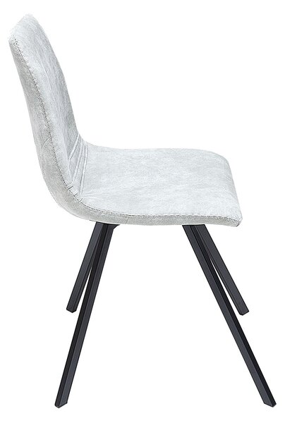 Designová židle Amsterdam Retro šedá