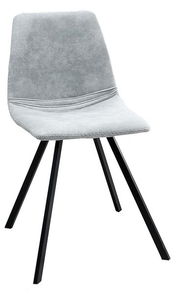 Designová židle Amsterdam Retro šedá
