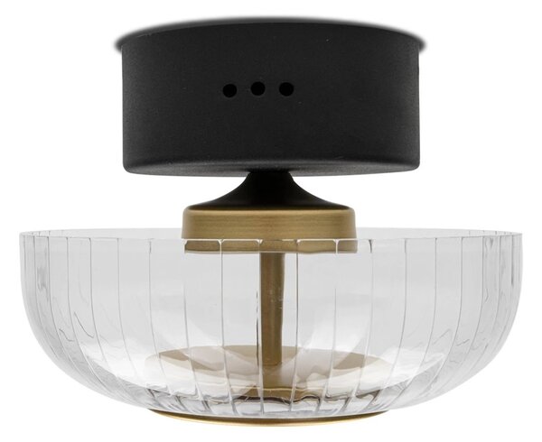 Altavola Design Vitrum stropní světlo 1x7.2 W černá-průhledná-zlatá LA104/CW