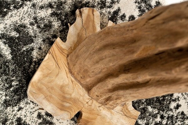 Jedinečná designová socha Reef 100-125cm teak