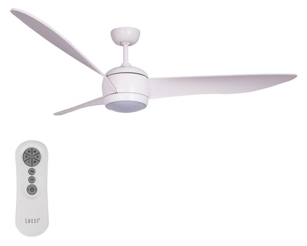 Lucci air 512911 - LED Stropní ventilátor AIRFUSION LED/20W/230V dřevo/bílá + DO