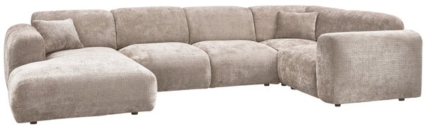 -25 % Dny MOMENTI– WOOOD Rohová pohovka Zephyr 345 cm, pravá