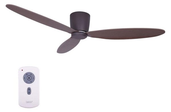 Lucci air 212883 - Stropní ventilátor AIRFUSION RADAR dřevo/hnědá + DO