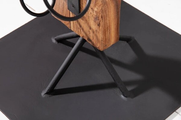 Stylová vinotéka Barracuda 140cm Teak