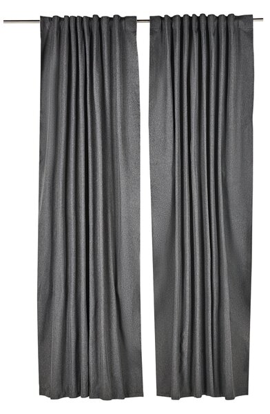 Livarno® Sada závěsů, 2dílná, 135 x 254 cm (šedá) (100398727001)