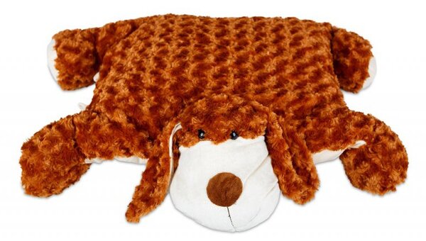 Tegatex Plyšák polštářek Sleep Well - Pejsek Hnědý