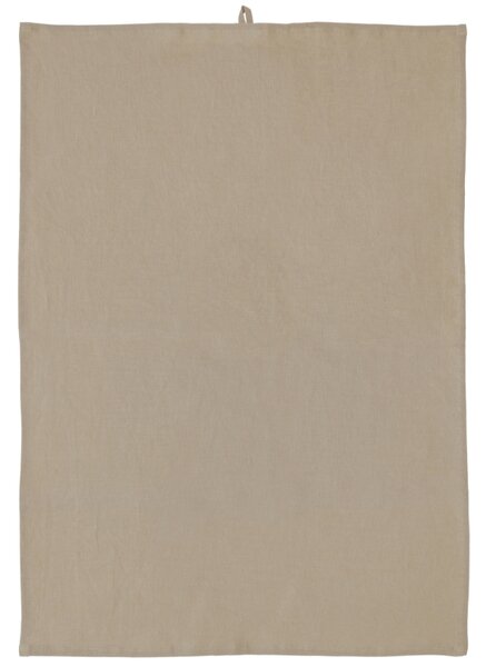 Södahl Béžová lněná utěrka Pure Linen 50 x 70 cm