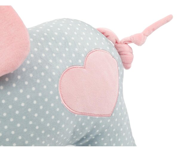 Tegatex Plyšák-polštářek slon z mikrospandexu, 30cm, růžový