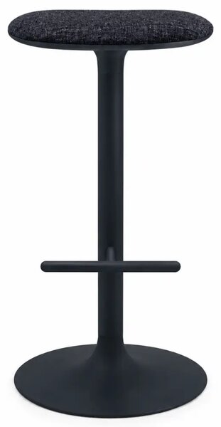Infiniti Tmavě šedá barová židle Flink 76 cm