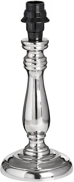Chromová stolní lampa Fewlson rustikální 37cm
