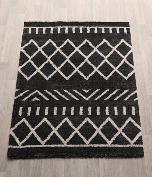 BERFIN Kusový černý koberec Felicite 1213/Dark - 120 x 170