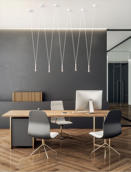 Open Design Viva závěsné svítidlo 5x3.5 W černá OR84337