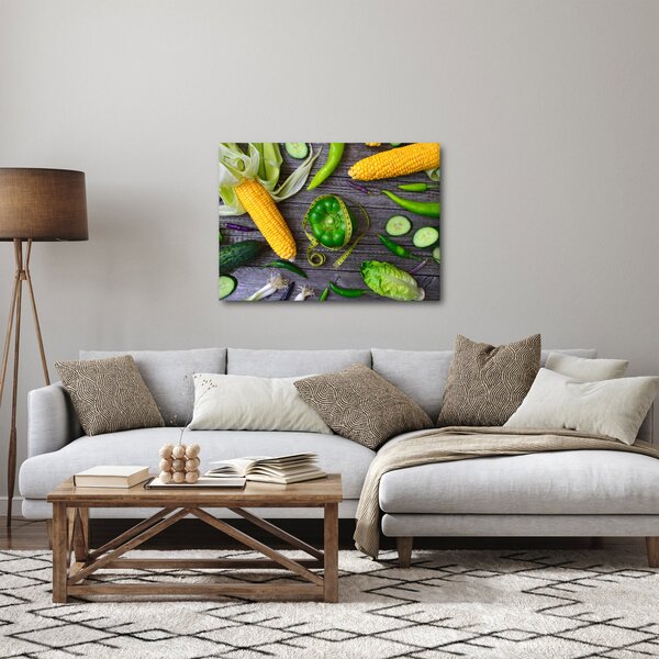 Obraz se zeleninou (70x50 cm)