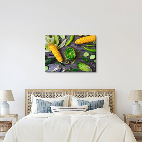 Obraz se zeleninou (70x50 cm)