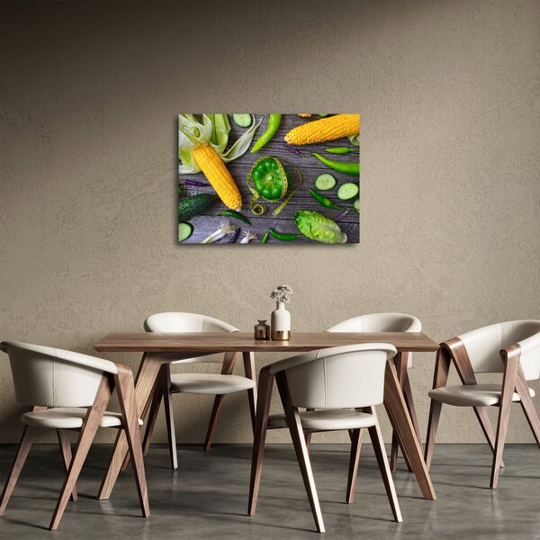 Obraz se zeleninou (70x50 cm)