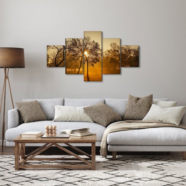 Obraz východu slunce (125x70 cm)