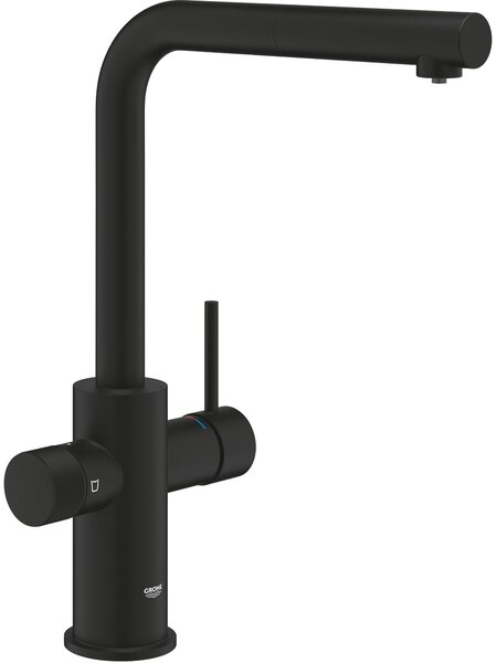 Grohe Blue Pure Minta kuchyňská baterie stojící černá 30590KF0