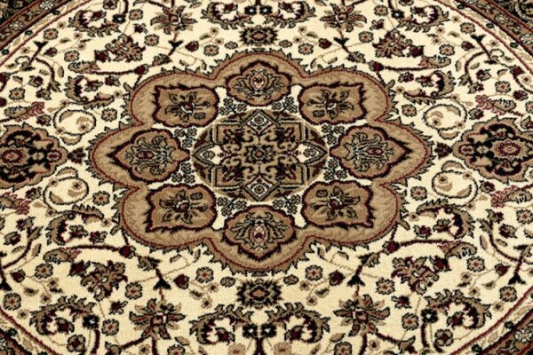 Koberec ROYAL ADR kruh vzor 521 karamel