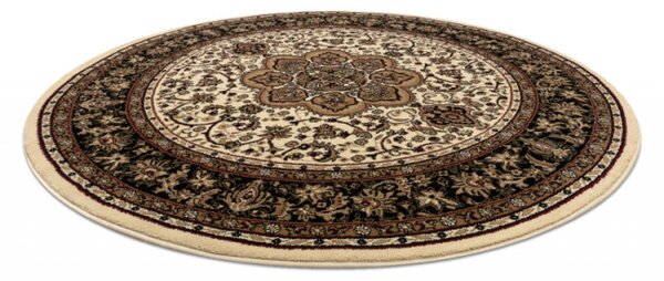 Koberec ROYAL ADR kruh vzor 521 karamel