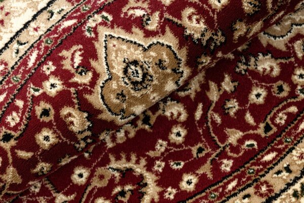 Koberec ROYAL ADR kruh vzor 521 bordo