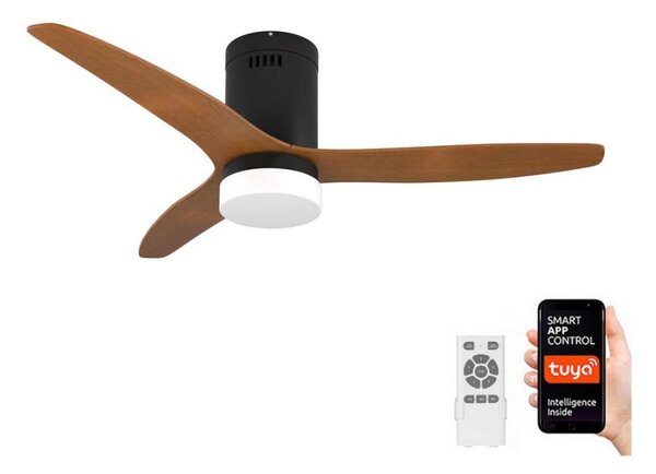 Immax NEO 07142-B- LED Stropní ventilátor NEO LITE VENTO 18W/230V Tuya Wi-Fi+ DO